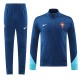 24/25  Portugal Royal blue Jacket Tracksuit(01)