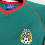2002 Mexico Home Retro Soccer Jersey