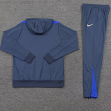 24/25 INT Grey Hooded  Tracksuit