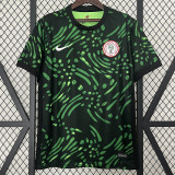 24/25 Nigeria Green Black Fans Soccer Jersey