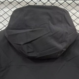 24/25 F702 Jordan Black Single Layer Windbreaker (连帽冲锋衣）