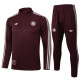 25/26 Bayern Maroon Half Pull Tracksuit #B2512 (半拉链)