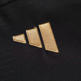 24/25 RMA Black  Kids  Half Pull Tracksuit  (童装、半拉链)