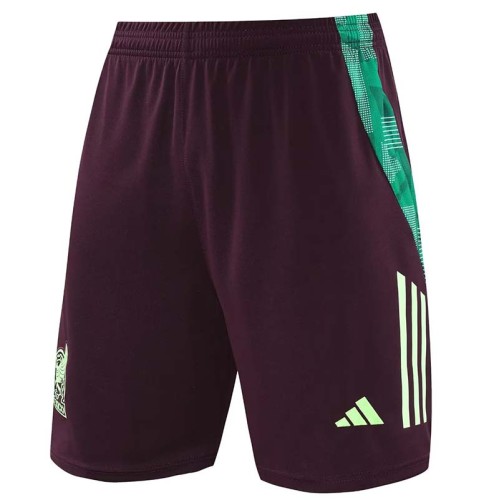24/25  Mexico maroon Training Shorts Pants