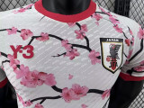 24/25 Japan White Sakura（Y-3)  Player Version Soccer Jersey