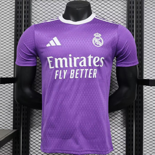 24/25 RMA Purple Player Version Soccer Jersey