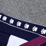 25/26 RMA  Royal Blue-Purple Retro Jacket Tracksuit#F02