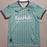 24/25 Derby County F.C  Away Fans Soccer Jersey