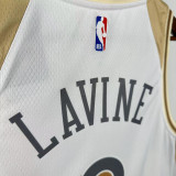 24/25  BULLS LAVINE #8 White City Edition Top Quality Hot Pressing NBA Jersey