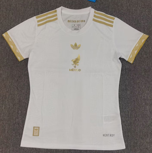 25/26 Mexico Golden Cup Edition White Women Soccer Jersey#女