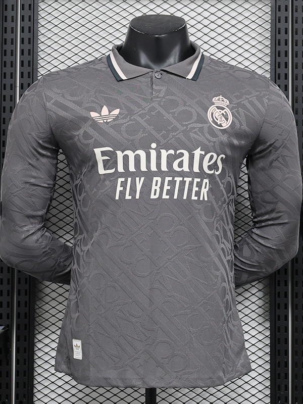 24/25 RMA Third Player Version Long sleeve Soccer Jersey(长袖)