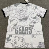 24/25 Japan White Grey One Piece Fans Soccer Jersey