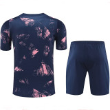 24/25 PSG Royal Blue Graffiti Training Short Suit