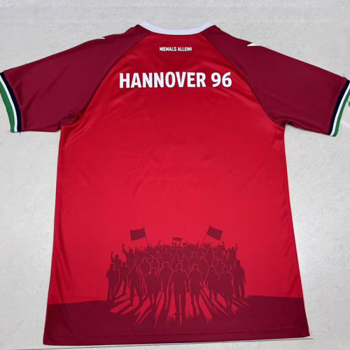25/26 Hannover 96  Special Edition Red Fans Soccer Jersey