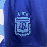 24/25  Argentina Away Kids Soccer Jersey