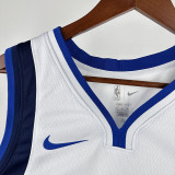 22/23 Dallas Mavericks THOMPSON #31 White Home Top Quality Hot Pressing  NBA Jersey主场（V领）