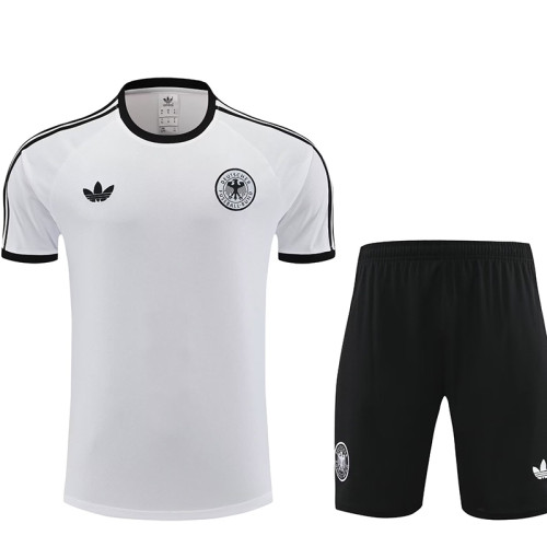 24/25  Germany Pure White Training Short Suit