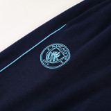 24/25  Man City Sky Blue Hooded Jacket Tracksuit 01