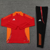 24/25 AD Red Half Zipper Sportswear # 801红色(半拉链)