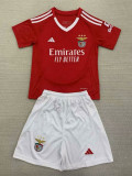 24/25  Benfica Home  Kids Soccer Jersey