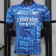 24/25 ARS Blue Pattern  Player Version Soccer Jersey