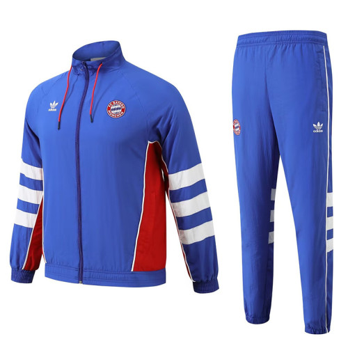 24/25 Bayern Royal Blue Retro Sports suit
