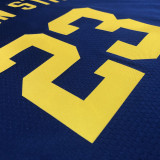 22/23 WARRIORS GREEN #23 Royal blue Top Quality Hot Pressing NBA Jersey (Trapeze Edition)