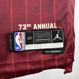 23/24 ALL-STAR CURRY #30 Red Top Quality Hot Pressing NBA Jersey