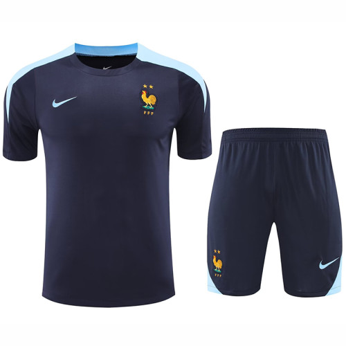 24/25 France Royal BlueTraining Short Suit