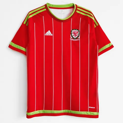 2015/2016  Wales  Home Retro Soccer Jersey