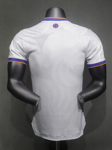 21/22 RMA Home  Player Version Soccer Jersey