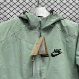 2024 New NK Green Velvet Windbreaker F2（加绒、连帽）