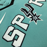 22/23 Sa Spurs LEONARD #2 Green City Edition Top Quality Hot Pressing NBA Jersey
