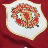 2006/2007 Man Utd Home long sleeve Retro soccer jersey (长袖)