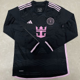 24/25 Inter Miami Away Long Sleeve Fans Soccer Jersey(长袖)