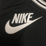 22/23 SA Spurs LEONARD #2 Black Top Quality Hot Pressing NBA Jersey (Retro Logo)