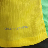 25/26 Brazil Home  Player Version Soccer Jersey（带星）