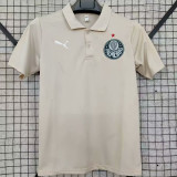 25/26  Palmeiras Grey White Polo shirts