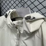 2024 New Balance White Velvet Windbreaker F8（加绒、连帽）