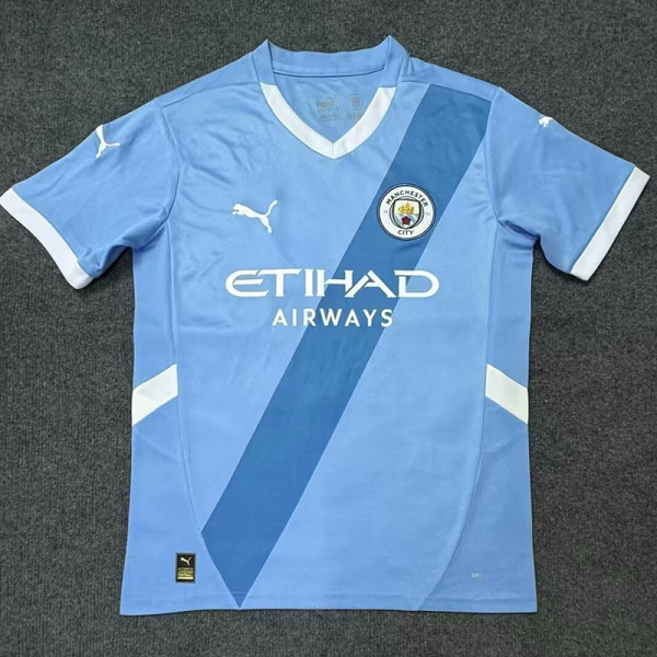 25/26 Man City Blue Special Edition Fans Soccer Jersey