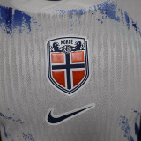 2024 Norway Away Player version Soccer Jersey