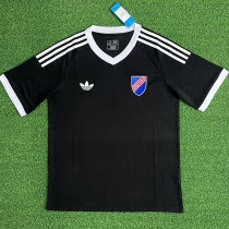 25/26 Colo-Colo 100th Anniversary Edition Black T-shirt（蓝色队标）