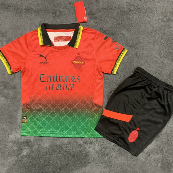 24/25 ACM Fourth Red Kids Soccer Jersey