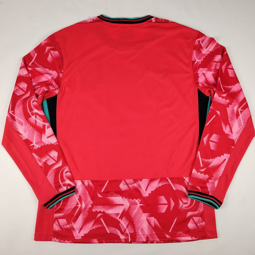 24/25 Korea Home  Long  Soccer Jersey