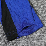 24/25 BAR  Blue Player version Half Pull Tracksuit  (球员版、半拉链)
