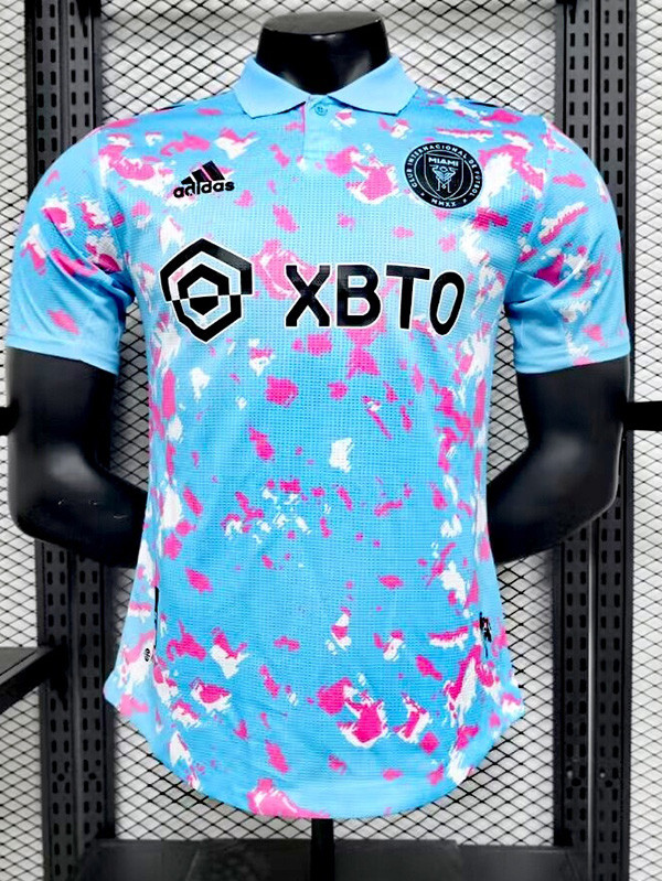 2023 Inter Miami Blue Special Edition Player Version Soccer Jersey