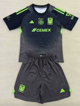 25/26 Tigres UANL Goalkeeper Black Kids Soccer Jersey 25/26 Tigres UANL Goalkeeper Black Kids Soccer Jersey