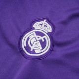25/26  RMA Purple  Kids Half Pull Tracksuit #E2520 (半拉链)
