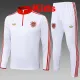 25/26 Bayern 125th Anniversary Edition White Kids Half Pull Tracksuit #E2526 (半拉链)
