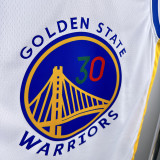 WARRIORS MEXICO #30 White Edition Top Quality Hot Pressing NBA Jersey (V领）